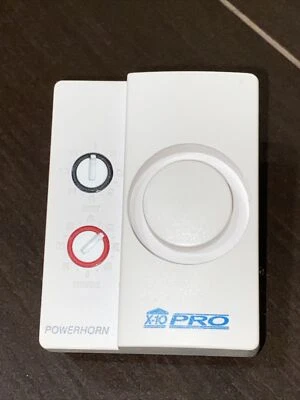 X10 PRO Home Security Small PowerHorn Siren PSH02 - Image 1 of 4