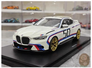 Topspeed 1/18 BMW M4 3.0 CSL Resin Model Car Diecast Collection Kids Gifts White - Picture 1 of 19