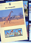 WWF 1989 Kenia Żyrafa sieciowa Mi. nr 481-84 kompletny rozdział