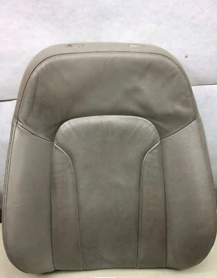 AUDI Q7 2007 2010 FRONT LEFT DRIVER SEAT UPPER BACK CUSHION LEATHER GRAY FACTORY - Image 1 of 4