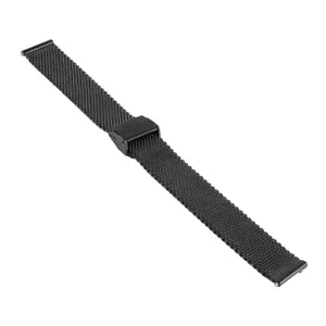 SOC Milanesa Correa para Reloj / Meshband,Altura 2,5 MM,Ancho 20 MM,2906 ,Negro - Imagen 1 de 3