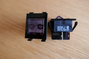 Arrow Rocker Switch 2600A51E B 2600W11E DPST Double Pole Single Throw - Picture 1 of 4