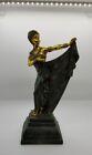 Figurine statue de danseur égyptien thaïlandais Willow Brook Seymour Mann 