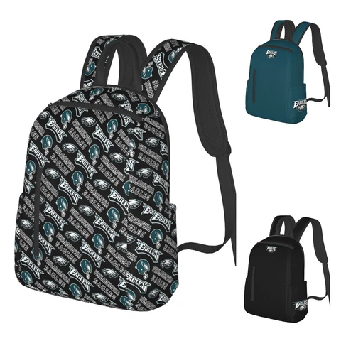 Philadelphia Eagles Lightweight Backpack Hiking Travel Backpack School Bag Cover