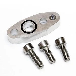 ATP-FLS-048 Turbo Oil Drain Flange Adapter Kit for Garrett T3-T4 to GT BB - Picture 1 of 3