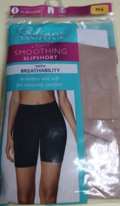 Vanity Fair Radiant Coll. Slip Short Light Smoothing Seamless Nude M/6 #SPLK - Picture 1 of 1