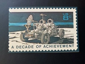Saluting a Decade of Space Achievement First Day of Issue 1971 - Free Shipping - Picture 1 of 4