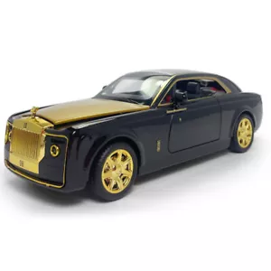 1:24 Rolls-Royce Sweptail Model Car Diecast Toy Cars Toys for Boys Gifts Black - Picture 1 of 12
