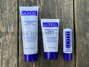 LOTIL MOISTURISING CREAM & LIP BALM - Outdoor Cream For Dry & Chapped Skin Work - Picture 1 of 12
