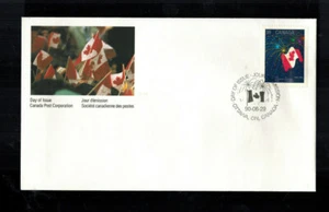FDC-1787**Canada 1990 **Scott # 1278** National Flag FDC **Cachet - Picture 1 of 2