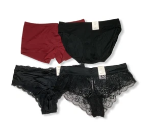 Women's 4pk Assorted Styles & Colors Underwear - Auden - Size M (8-10) - S717 - Picture 1 of 6