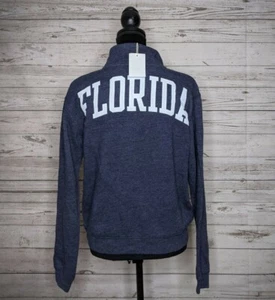 Florida Blue Quarter Zip Mock Neck Pullover Women’s Small NCAA - Imagen 1 de 8
