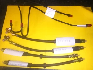 LAND ROVER DISCOVERY 3 /4 RANGE ROVER SPORT REAR BRAKE TUBES + FLEXI HOSES KIT - Picture 1 of 4