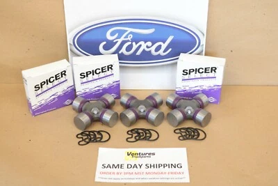 Ford F250 F350 5.4L Trasero 2 Piezas Línea de Transmisión U Kit Junta 1350 Serie 99-06 Spicer Foto 1 de 4