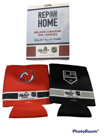 Molson Canadian NHL beverage Koozies - Rep Our Home Cover