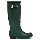 Hunter Original Tall Matte Buckle Strap Rain Boots Size 8