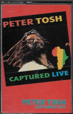 Peter Tosh Captured Live Cassette Tape 1984 EMI Records NM - Image 1 of 4