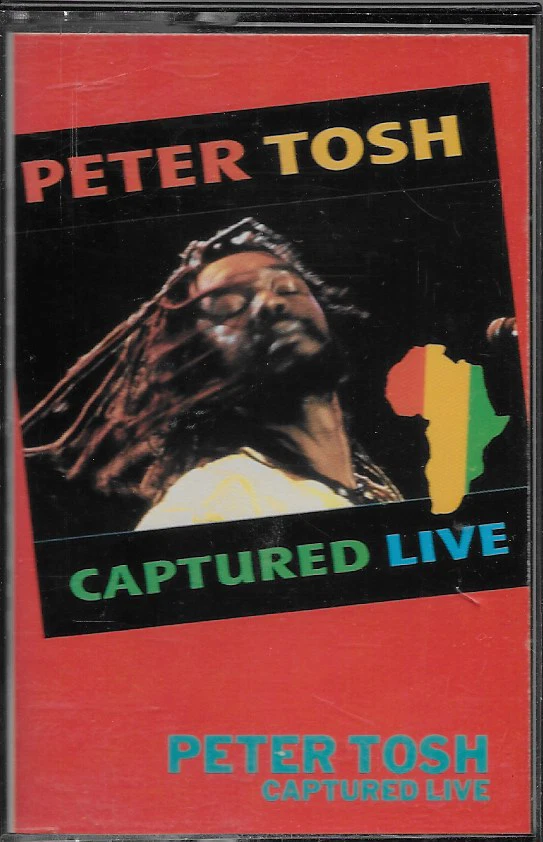 Peter Tosh Captured Live Cassette Tape 1984 EMI Records NM - Image 1 of 4