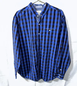 Camisa Tommy Bahama Para Hombre XL Marrón Azul Abotonada Manga Larga 31x25 - Imagen 1 de 4
