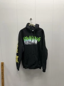 Felpa con cappuccio Kanye West Wyoming Jackson Hole Ye Listening Party 2018 Gildan M - Foto 1 di 3