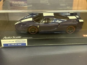 Kyosho Mini-Z Ferrari FXX Metallic Blue Gloss Coat RC Body 1/27 ASC VHTF Japan - Picture 1 of 5