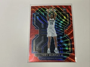 2021-22 Panini Prizm Ruby Wave Prizm Trey Murphy III #288  Rookie RC FREE SH - Picture 1 of 2