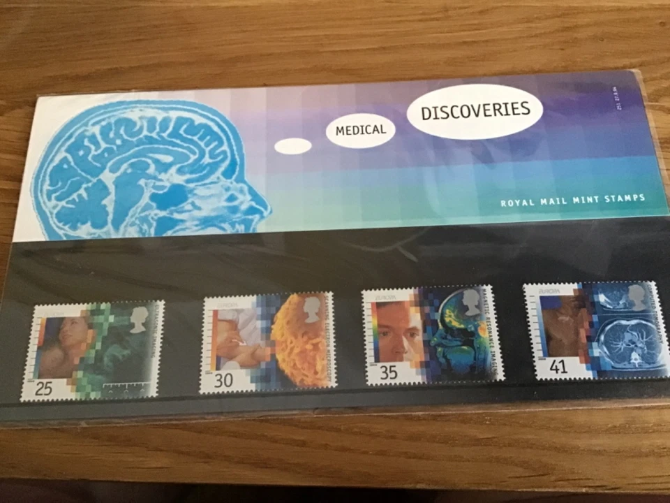 Великобритания 1994 медицинские открытия презентационный пакет - Изображение 1 из 1