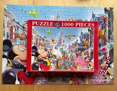 Disneyland Paris Mickey's Magical Party 1000 Piece Puzzle Disney Parks Rare - Image 1 of 4