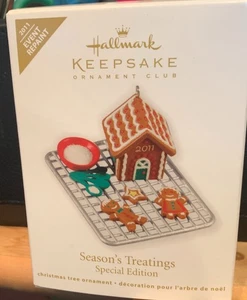 2011 Hallmark Keepsake Season's Treatings SPECIAL EDITION EVENT REPAINT in Box - Bild 1 von 6