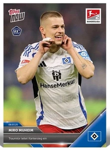 Topps NOW Bundesliga 2024-25 - # 141 - Miro Muheim - Hamburger SV - Picture 1 of 2