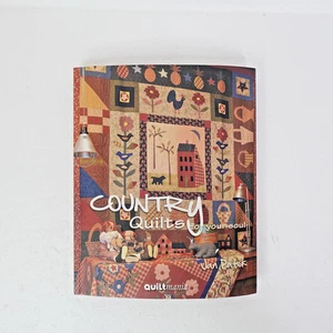 Country Quilts for Your Soul Jan Patek Signed Quilting Patterns Book Softcover - Bild 1 von 6