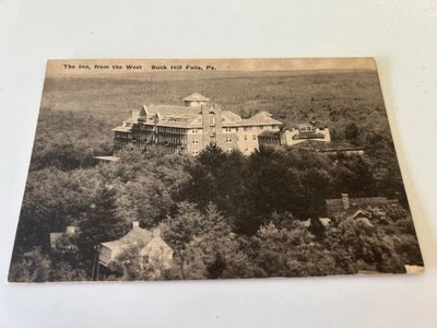 The Inn from the West Buck Hill Falls Pennsylvania Postcard - Image 1 of 2