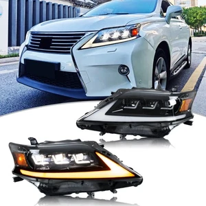 LED Headlights for Lexus RX350 RX450h 2013-2015 Projector Front Lamps Assembly - Picture 1 of 6