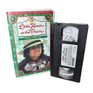 Little House on the Prairie - Christmas at Plum Creek/The Creeper of Walnut -VHS - Foto 1 di 2