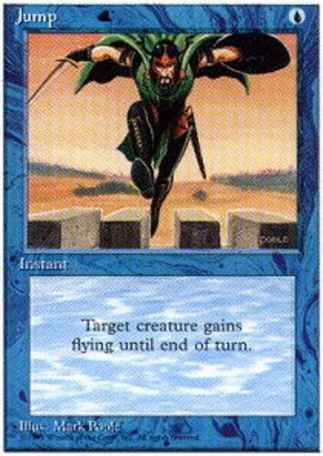 FBB Korean Jump ~ Near Mint 4th Edition Fourth Foreign Black Border Stock Image  - Image 1 of 1