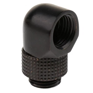 Adaptateur de bloc rotatif G1/4 à angle droit de 90 degrés pour - Photo 1/6