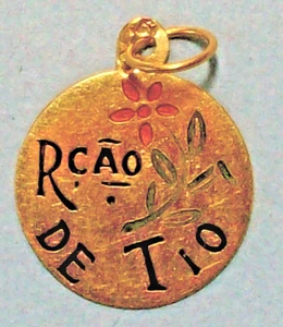 EE. UU. 1 ENCANTO LEMBRANCA TIO 0,9250 ORO GOBIERNO PORTUGUÉS CONT 0,8 G 14M/M - Imagen 1 de 1