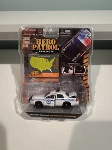 Jada Ford Crown Victoria Police Interceptor Miami Florida Police Hero Patrol Car - Picture 1 of 2
