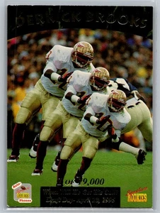 1995 Signature Rookies Phonex #10 Derrick Brooks Florida State Seminoles - Imagen 1 de 2
