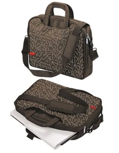 NEW STYLISH "OSLO" 15" 16" NOTEBOOK LAPTOP BAG BROWN - Picture 1 of 1