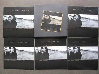 U2 The Joshua Tree Collection 5 x 7 Singles 250 copies PROMO BOX ULTRA RARE! - Bild 1 von 2