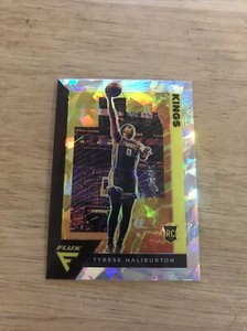 2020-21 Flux Fanatics Tyrese Haliburton Rookie Silver Cracked Ice #203 - Pacers