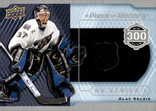 2013-14 UD A Piece of History 300 Win Club Jerseys #300OK Olaf Kolzig B Jersey