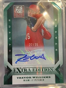Panini Elite 2013 edición extra "Status" automático #14 Trevor Williams #'d/25 - Imagen 1 de 2