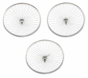 VINTAGE LOWRIDER 26" STEEL FRONT, COASTER, OR FREEWHEEL 72 SPOKE 14G 3/8 AXLE. - Picture 1 of 4