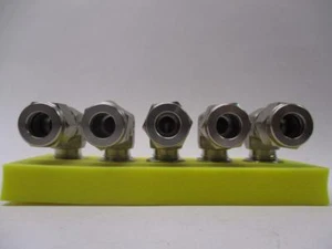 Ham-Let 765L-SS-3/8 Stainless Steel 316 3/8" Compression Union Elbow - Picture 1 of 9