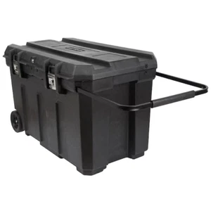 CRAFTSMAN 37-in W x 23-in H Black Plastic Wheels Lockable Tool Box - Picture 1 of 3