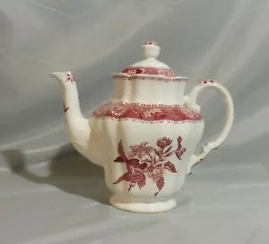Pink Camilla v. Spode , Kaffeekanne mit Deckel Höhe 20 cm - Bild 1 von 4