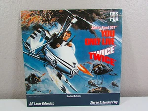 Vintage You Only Live Twice 007 James Bond Sean Connery Spy Action Laserdisc - Picture 1 of 1