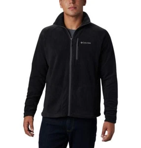 Columbia Giacca in Pile da Uomo Fast Trek II Full Zip, Nero, Medium - Foto 1 di 9